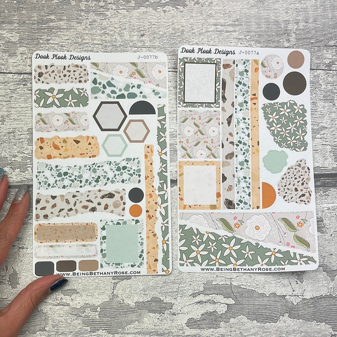 Scrap Journalling - Sage (J0077)