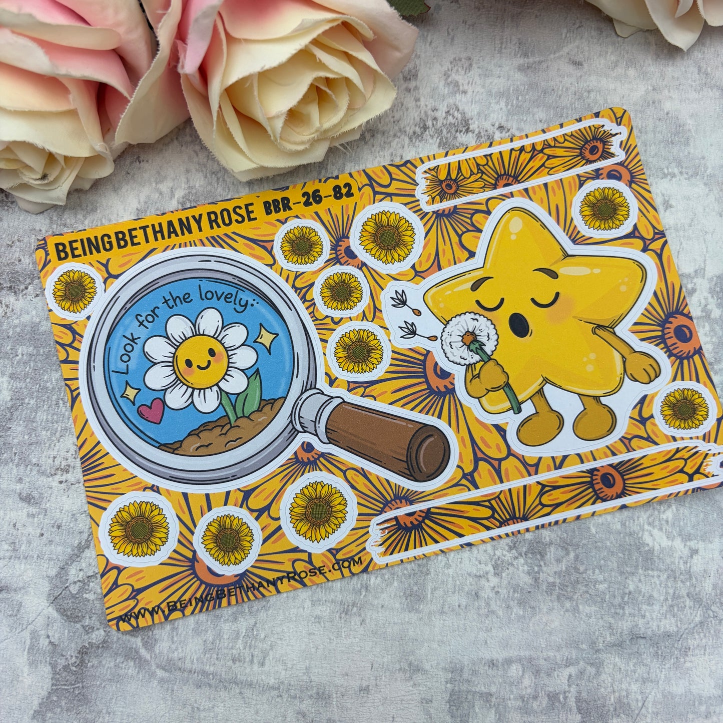 Look for the lovely sunflower sticker kit (KIT2682)