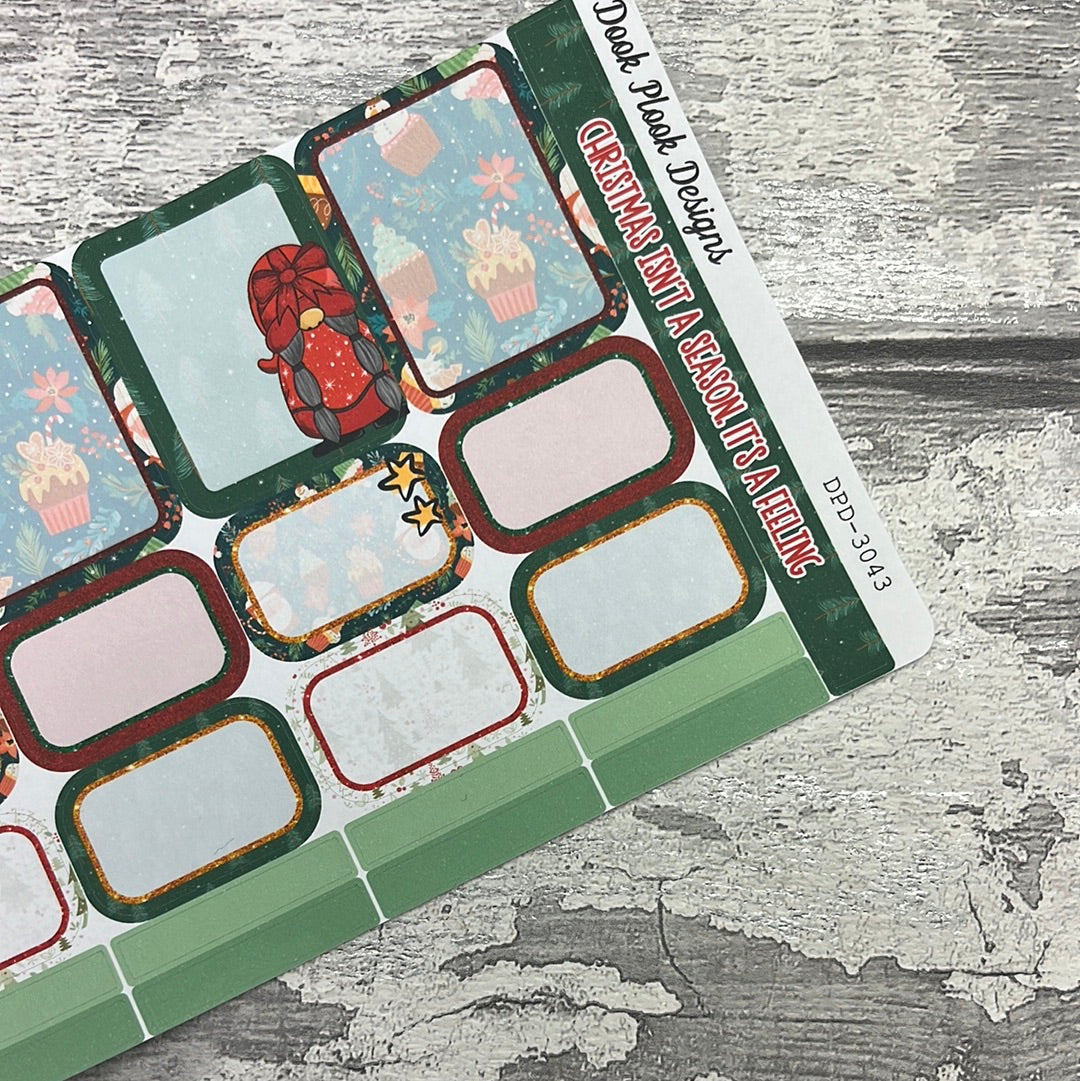 Oh Christmas Tree - boxes planner stickers (DPD3043)