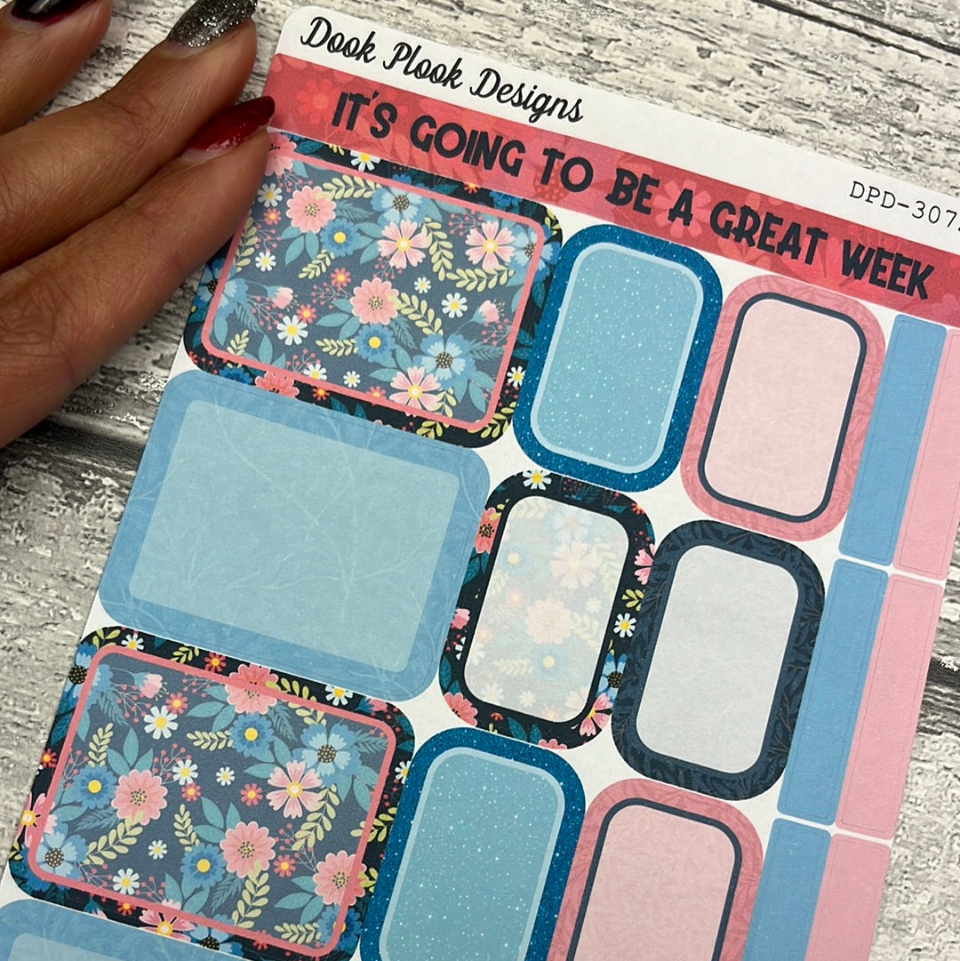 Alison - Boxes planner stickers (DPD3072)
