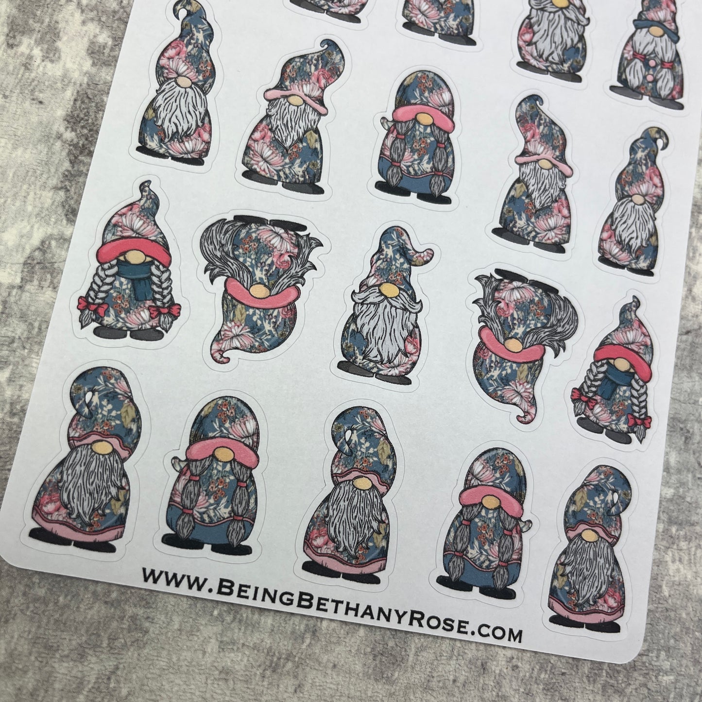 Martha Gonk Character Stickers Mixed (DPD-3429)
