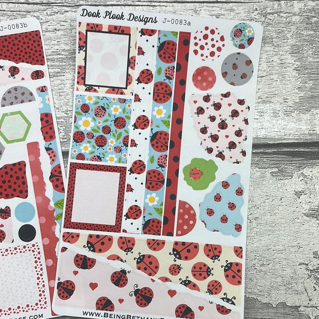 Scrap Journalling - Ruby Ladybird (J0083)