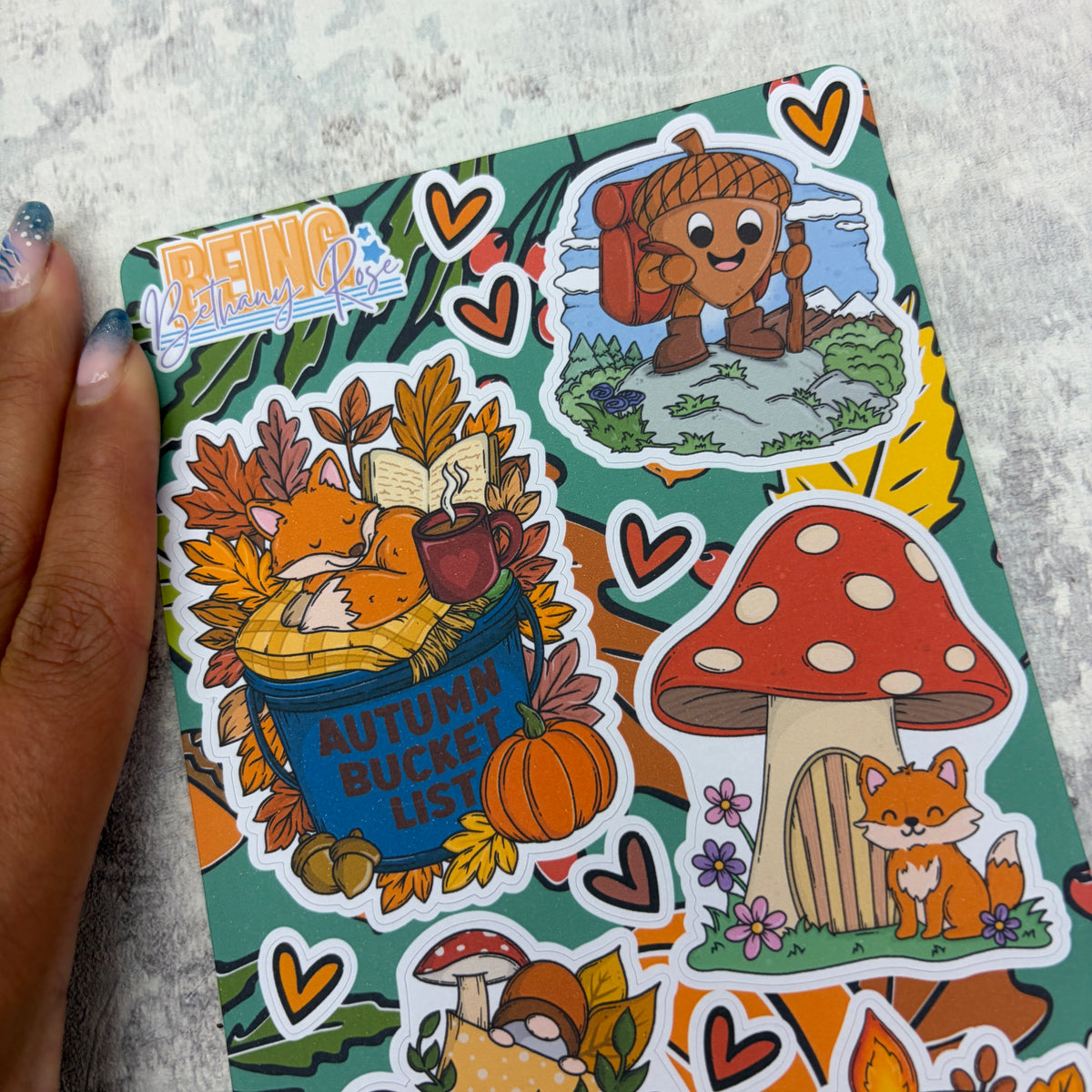 Happy Mail Club Sheet - Autumn Scenes - (PSS- 0019)