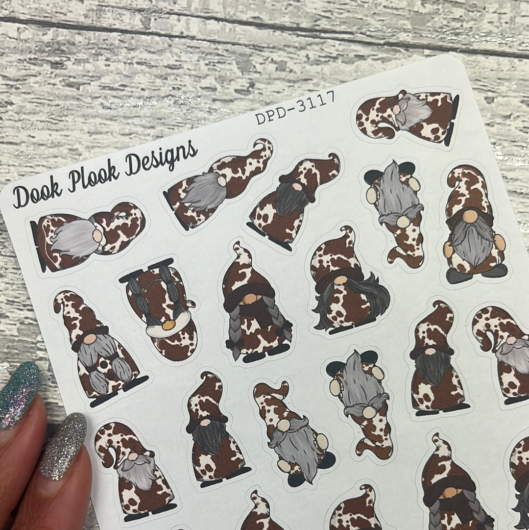 Betsy - Country - Cowprint Gonk Character Stickers (DPD-3117)