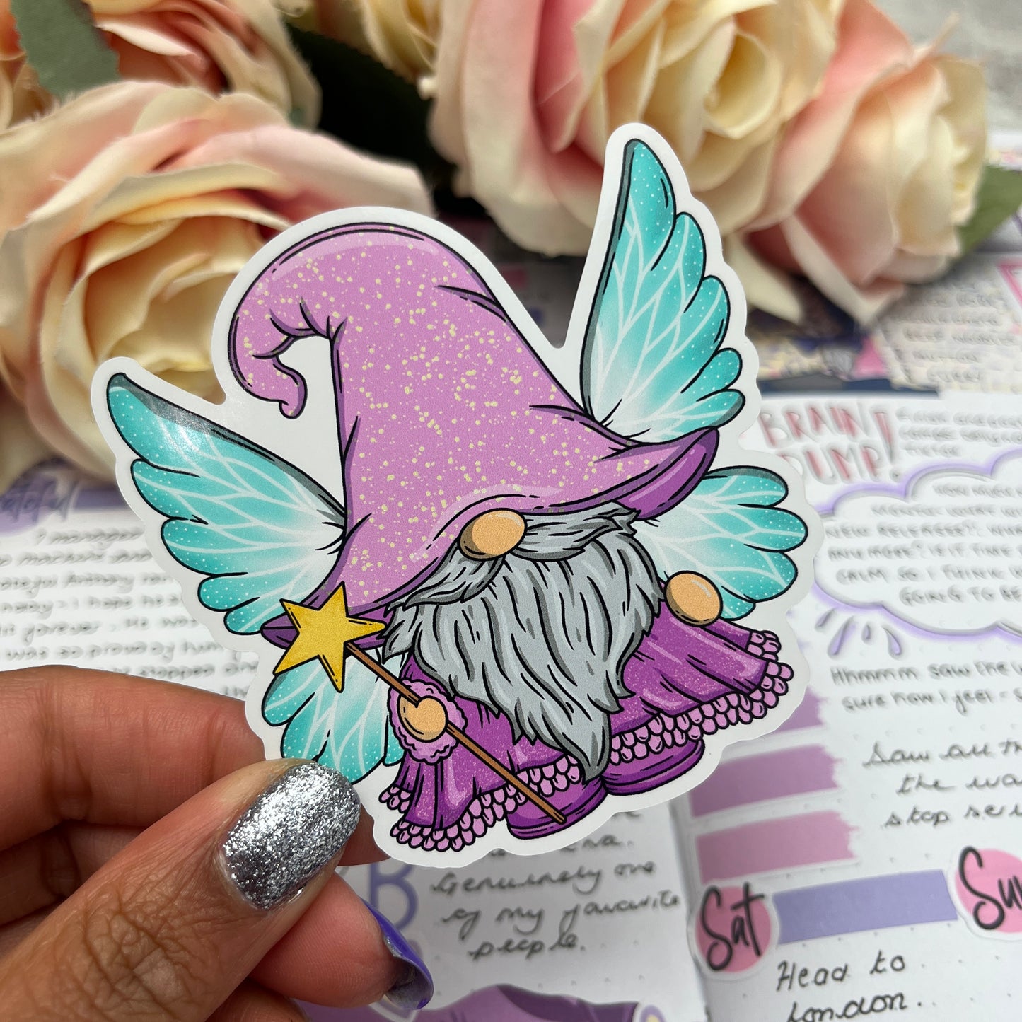 (105) Fairy Magic - vinyl sticker