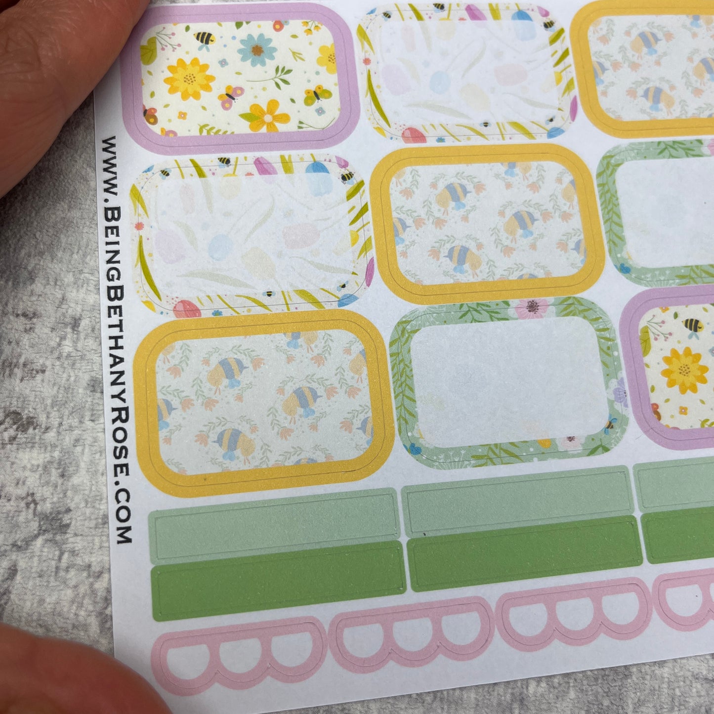 Vienna boxes planner stickers (BBR-0058)