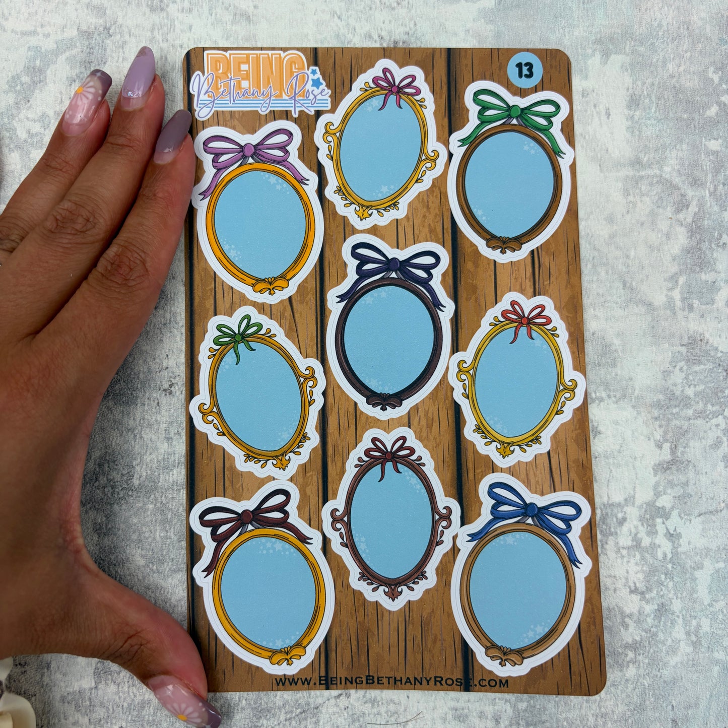 Patreon Sheet -Blank Frames - 0013