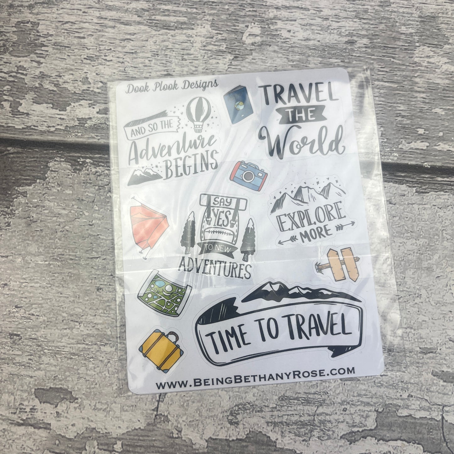 Last Chance Sticker Bundle Pack - mountain climbing