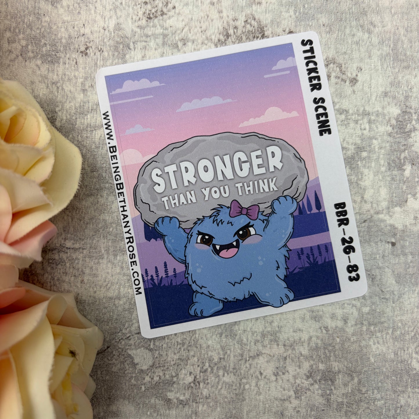 Stronger than you think sticker kit (KIT2683)