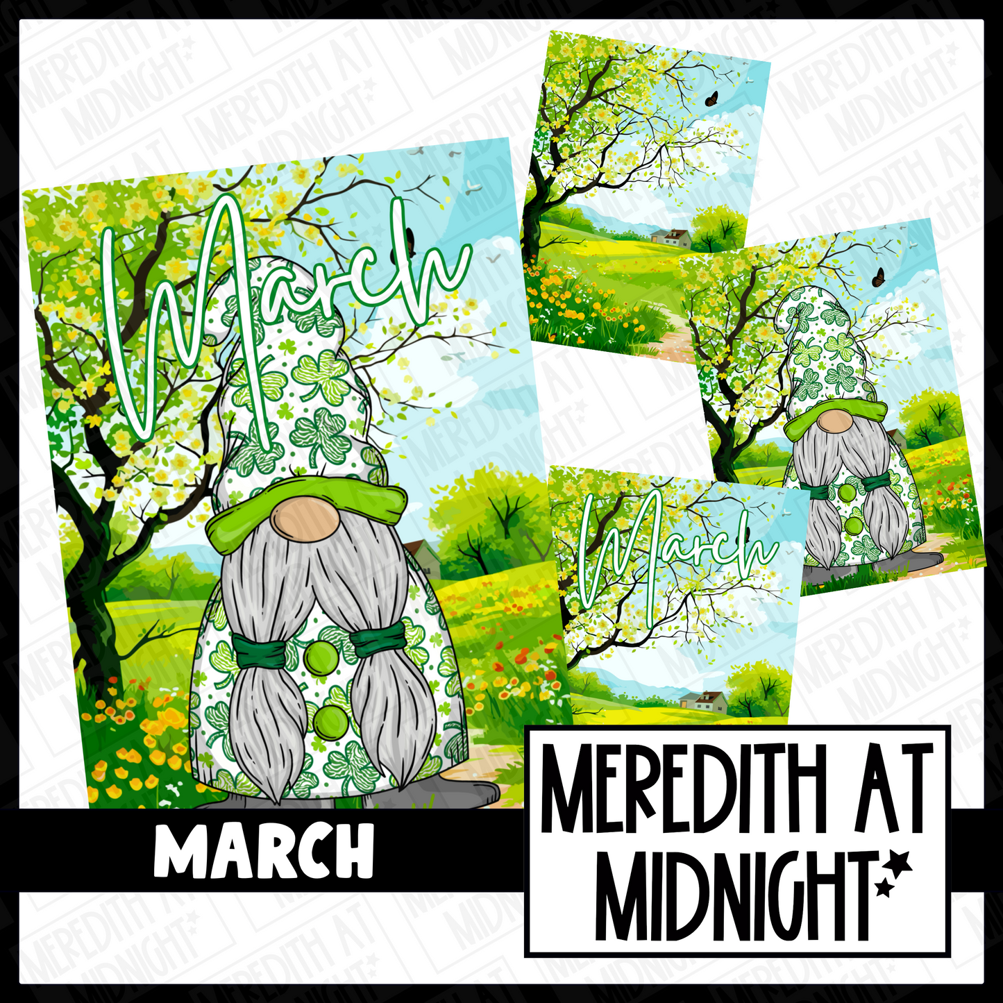 March Cover Page (25) - Clipart