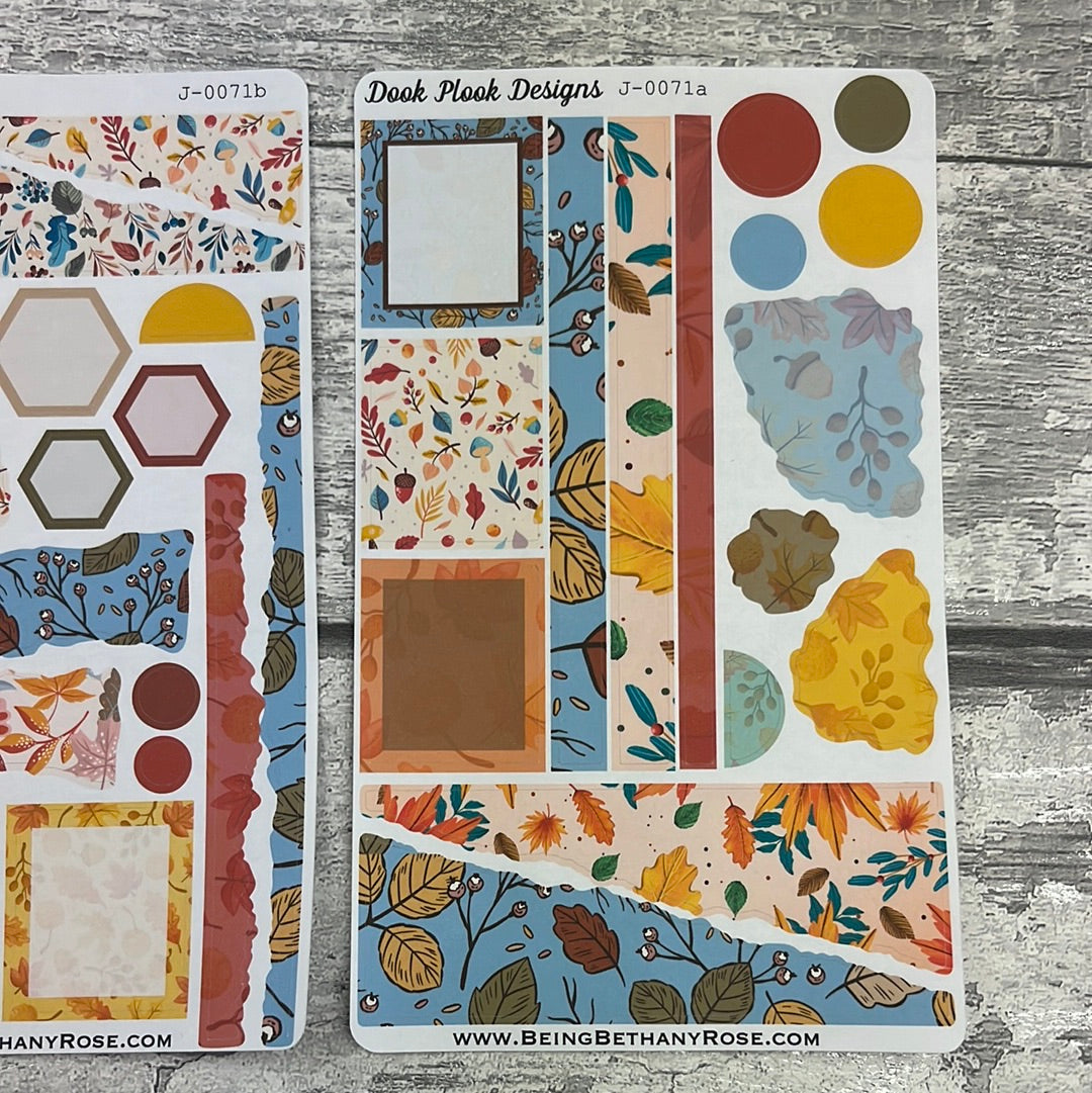 Scrap Journalling - Autumn Leaves Emma (J0071)