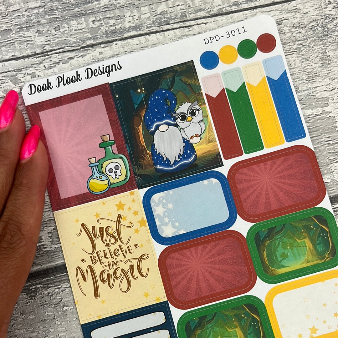 Wizard boxes Stickers Journal planner stickers (DPD3011)