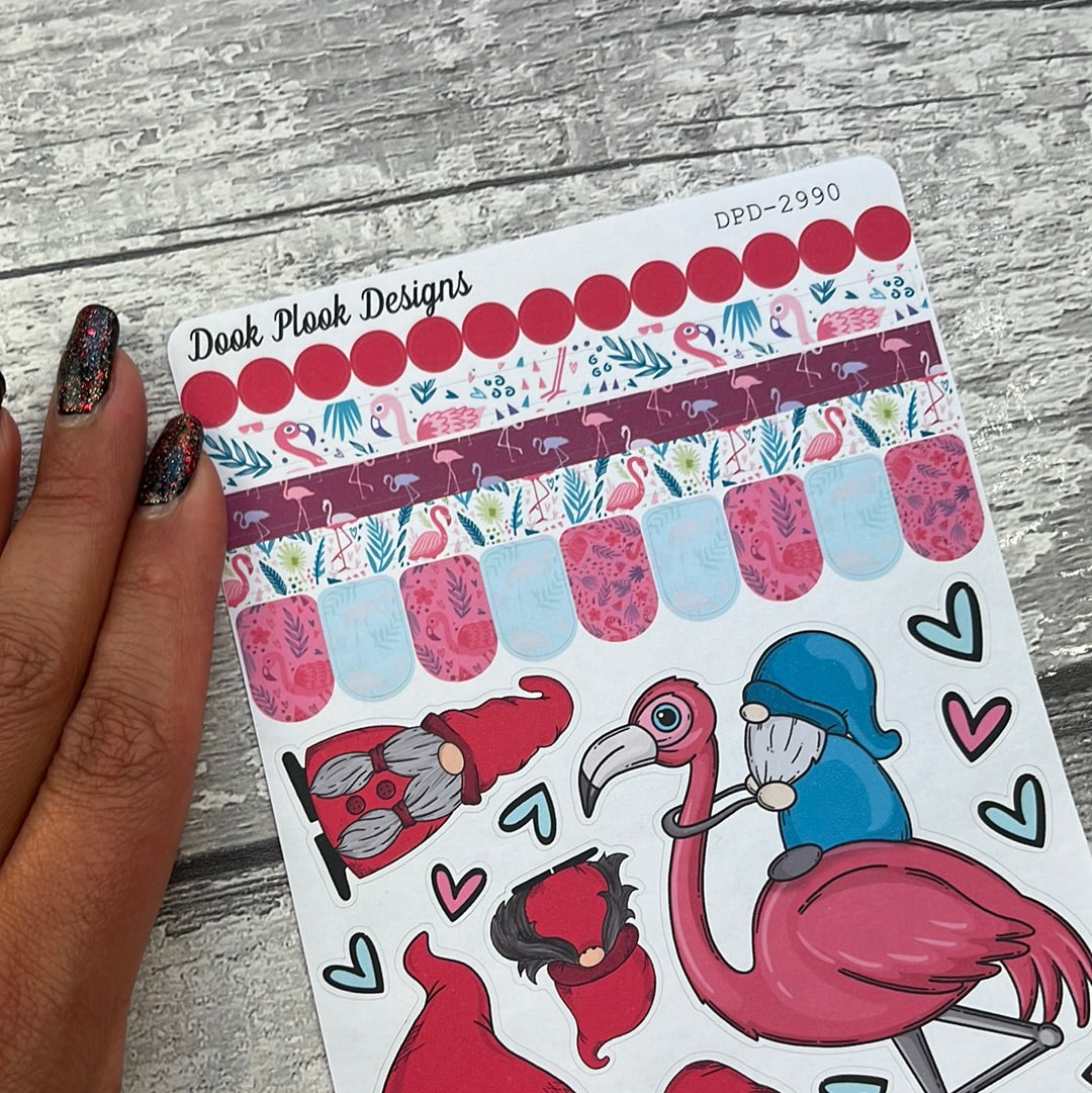 Frankie Flamingo characters planner stickers (DPD2990)