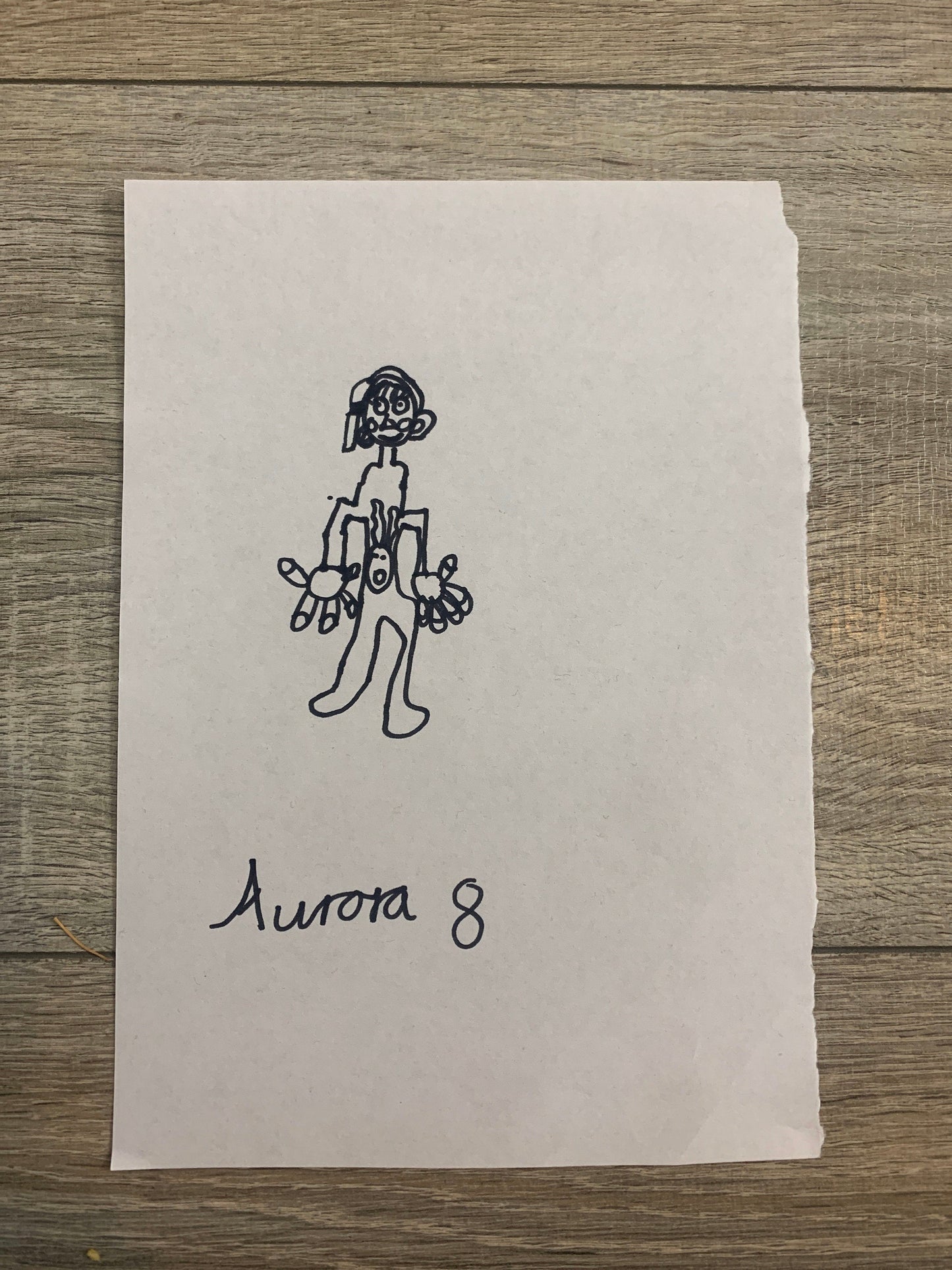 Christmas Bauble personalised with your childs drawing (MDF)