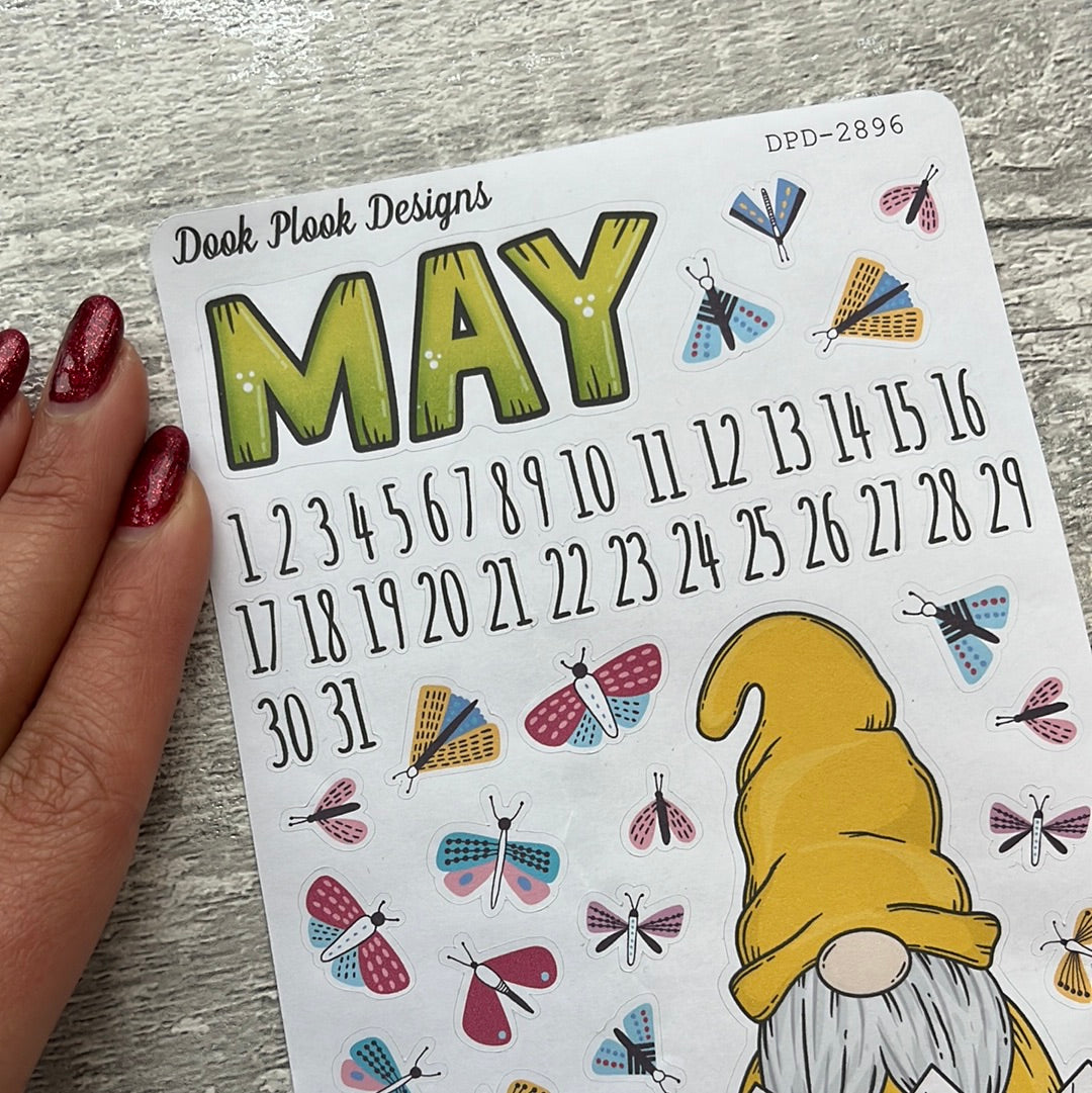 May journalling planner stickers (DPD2896)