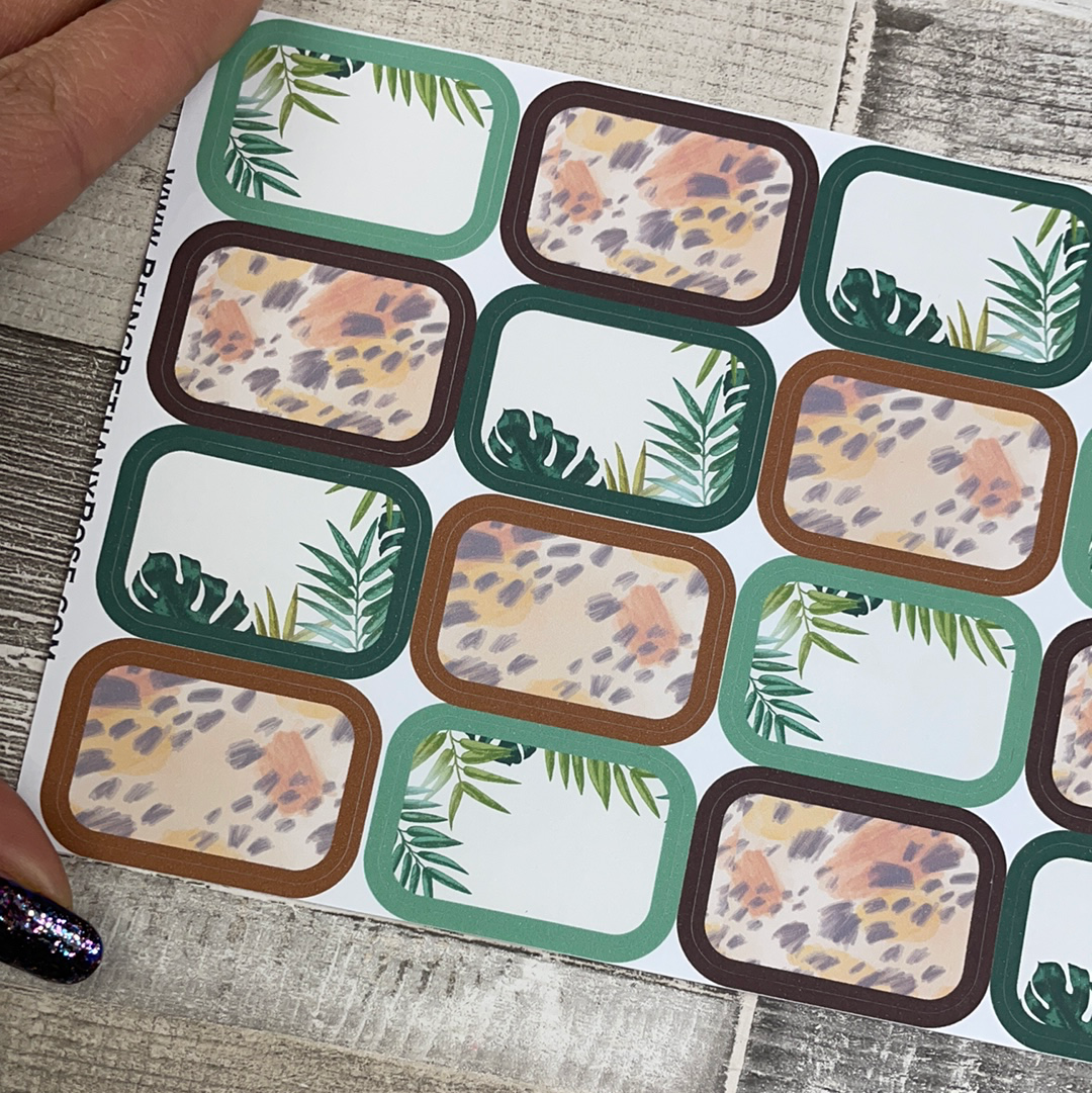Leopard half box stickers (DPD2016)
