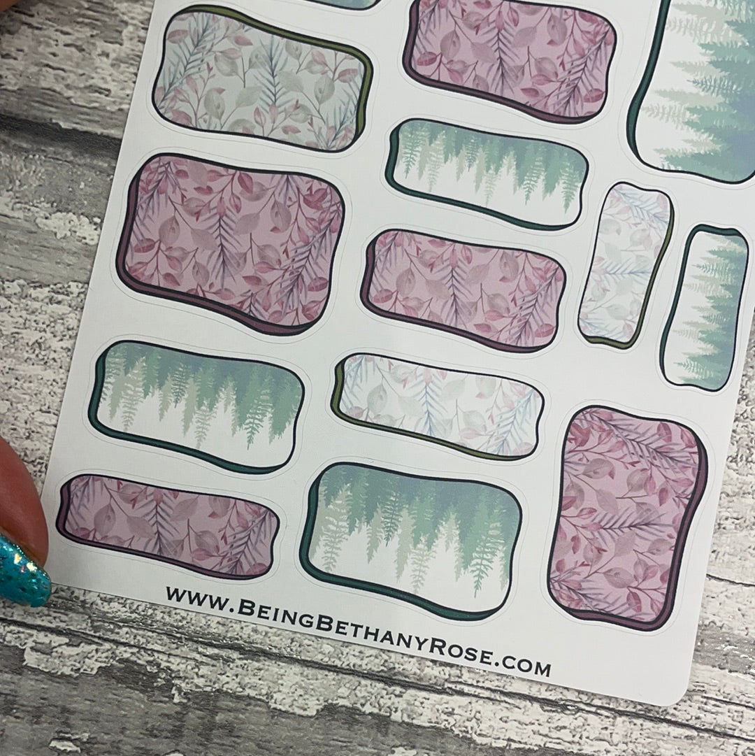 Rosario Hand drawn box stickers (DPD2723)