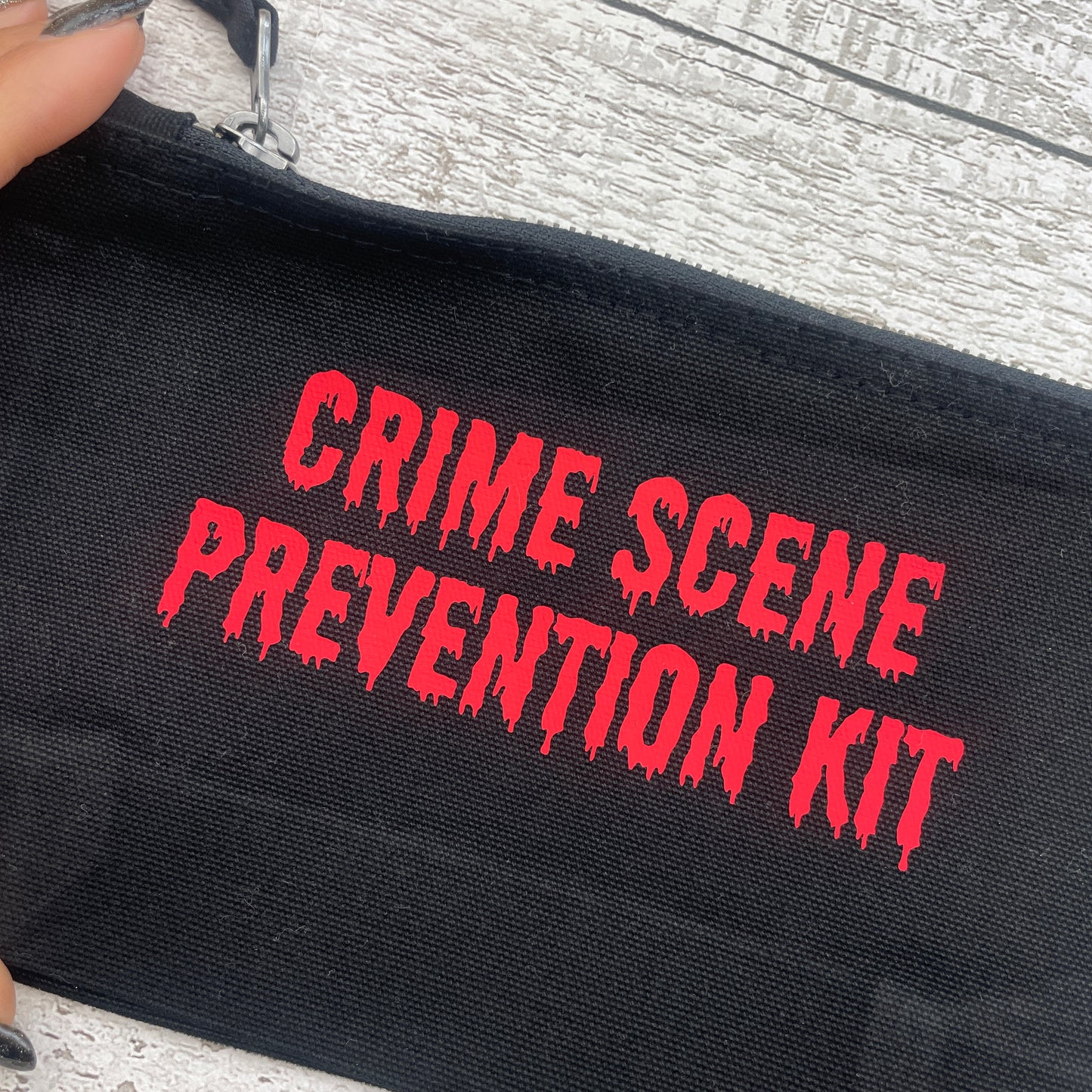 Crime Scene Prevention - Tampon, pad, sanitary bag / Period Pouch