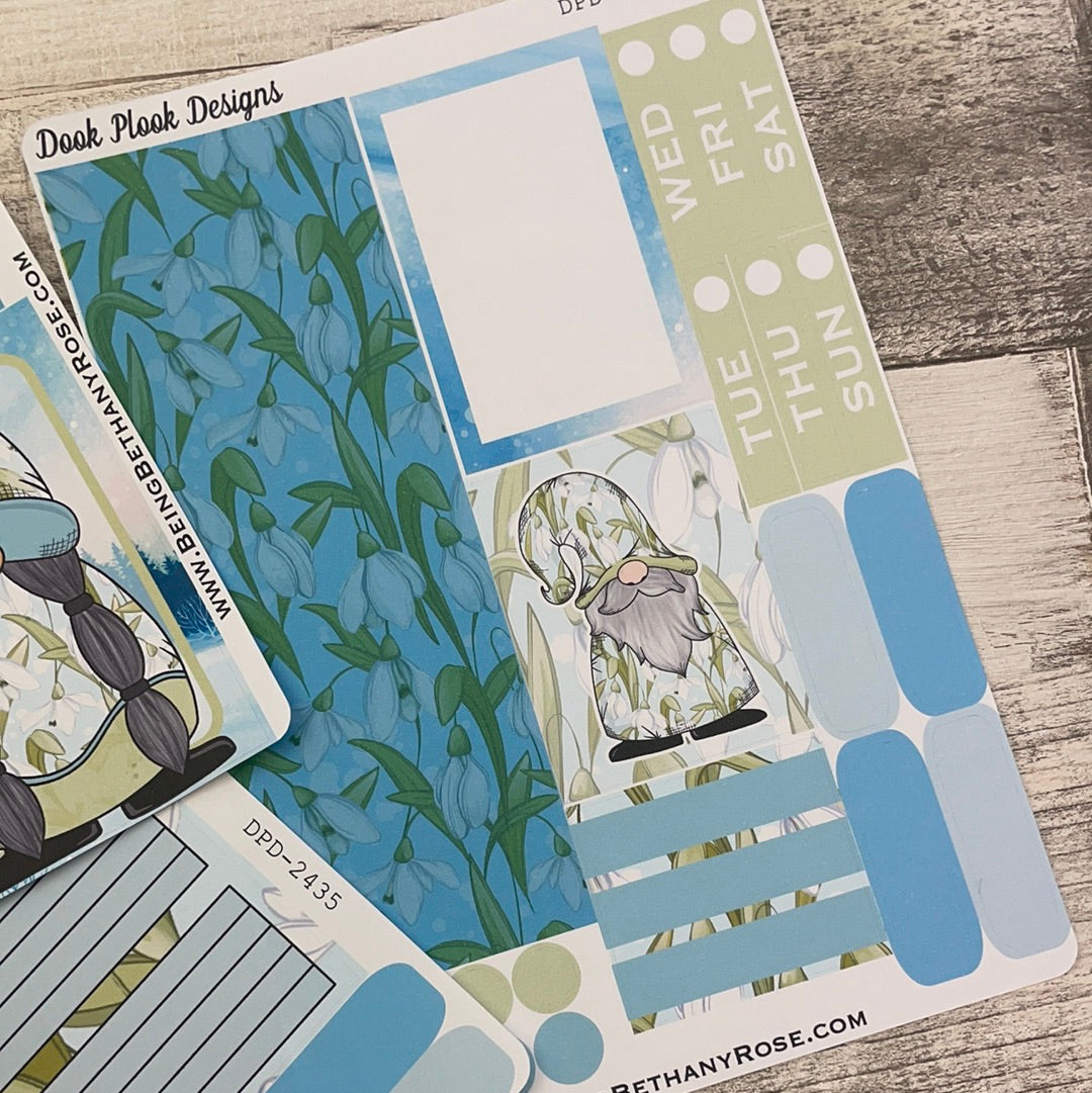 Elsa Snowdrop Gonk Passion Planner Week Kit (DPD2435)