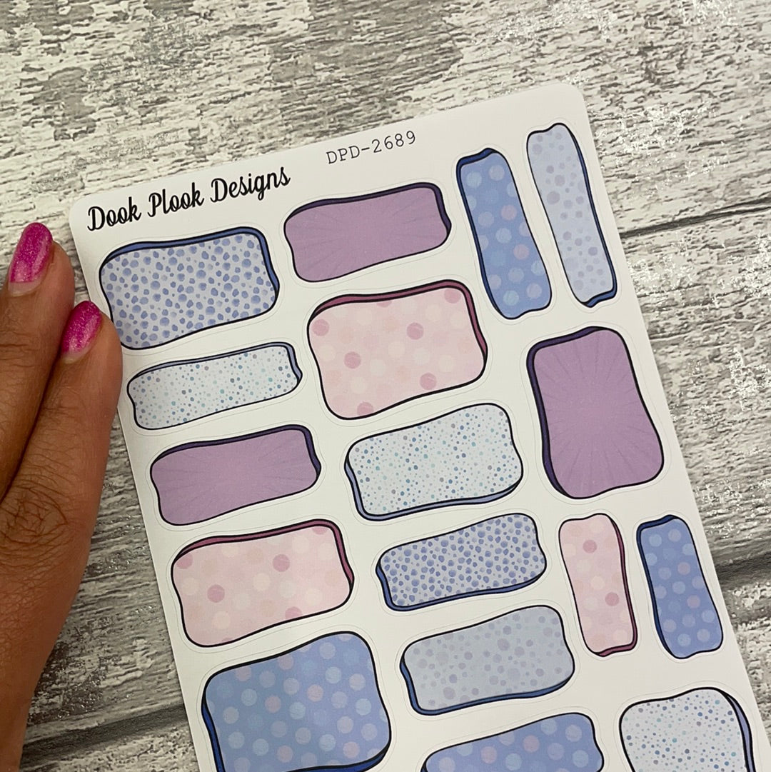 Dorothy Hand drawn box stickers (DPD2689)