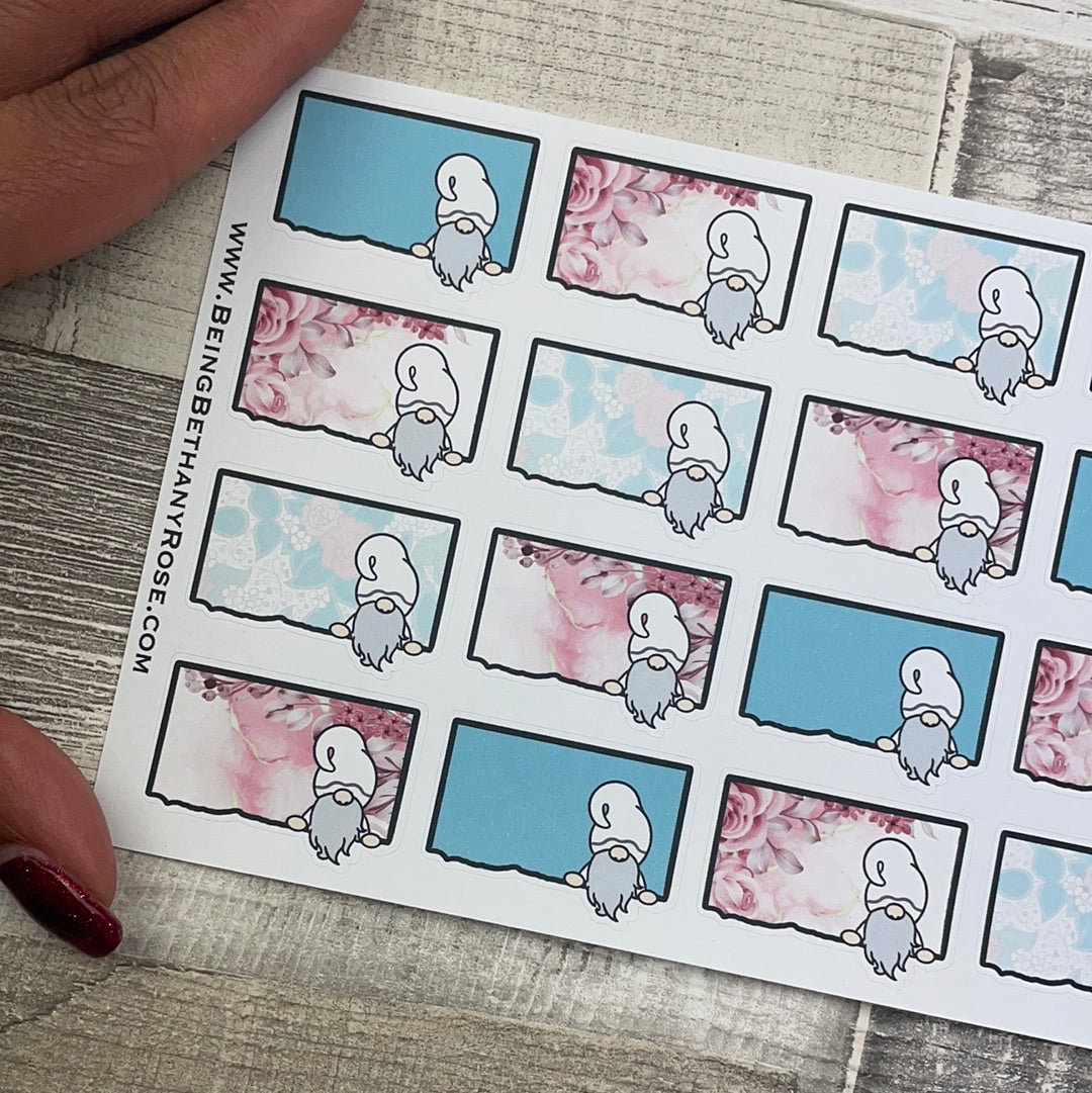 Rose Garden Ripped Notes Peeping Gnorman Sticker (GFT-0096)