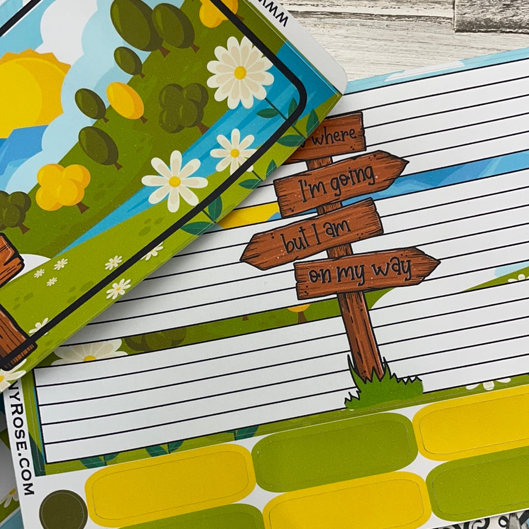 Be Brave Passion Planner Week Kit (DPD2148)
