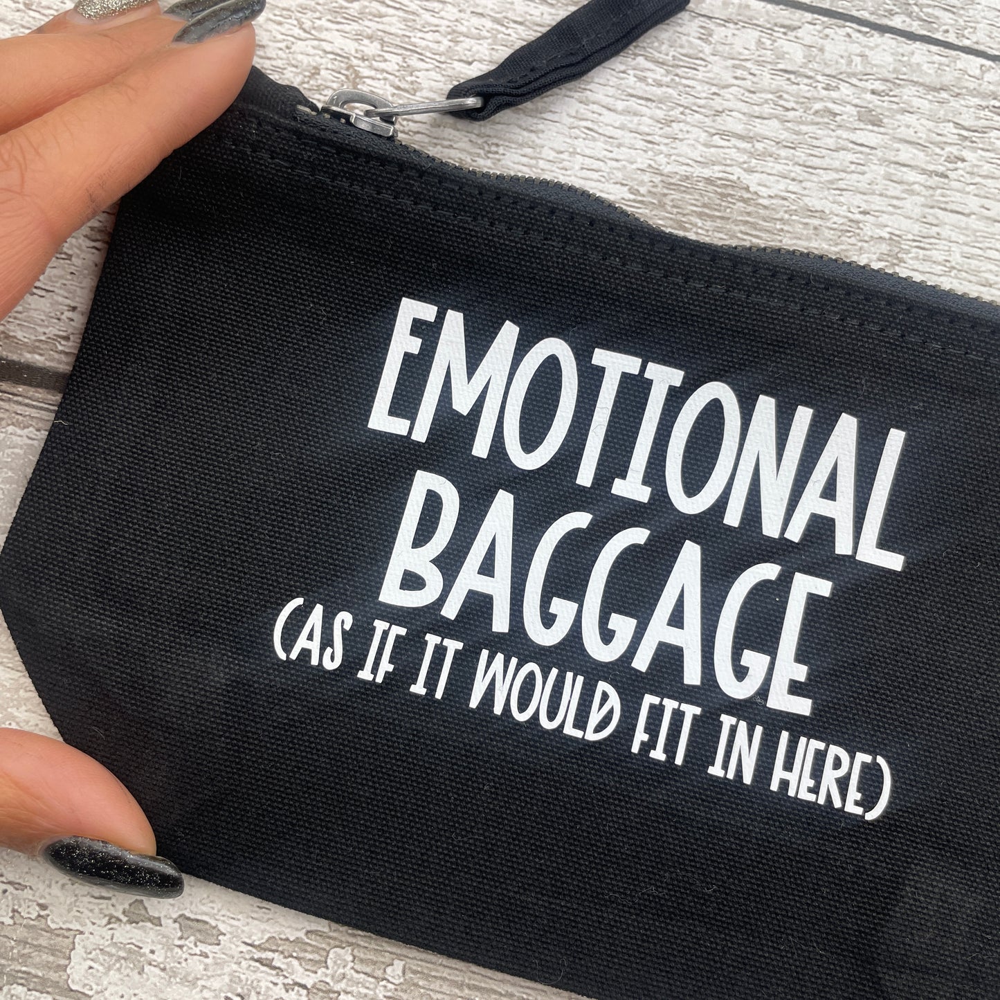 Emotional Baggage - Tampon, pad, sanitary bag / Period Pouch