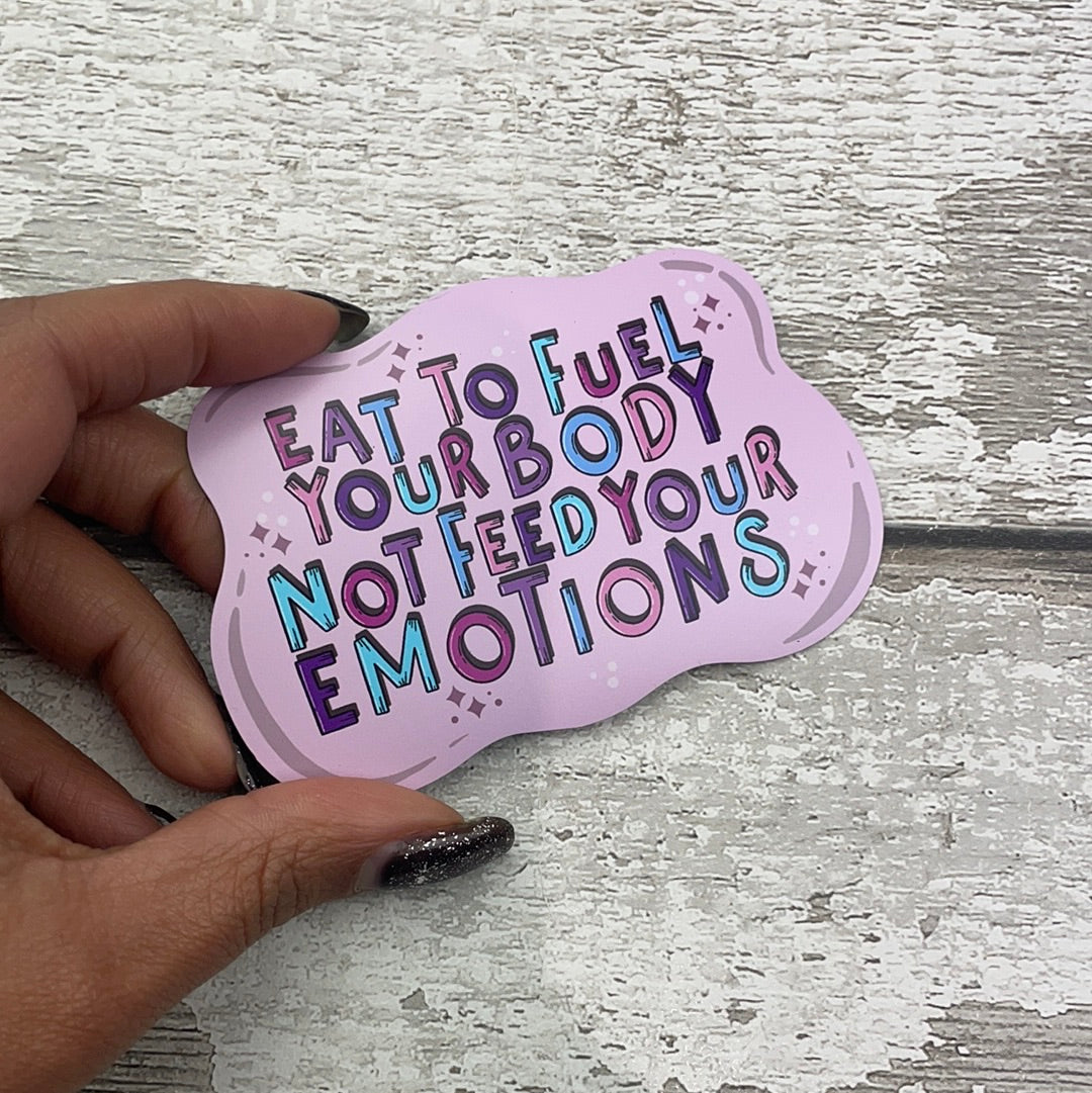 Fridge Magnet - Eat to fuel