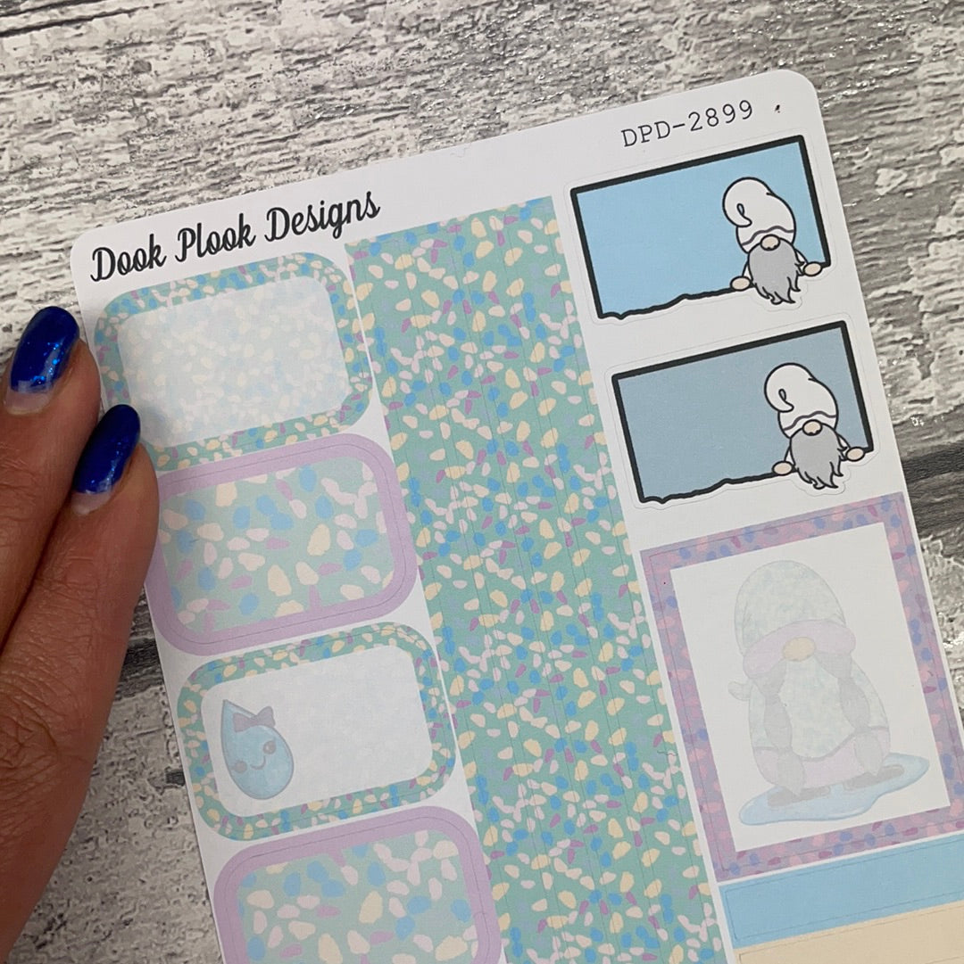Bliss April Shower Box Stickers Journal planner stickers (DPD2899)