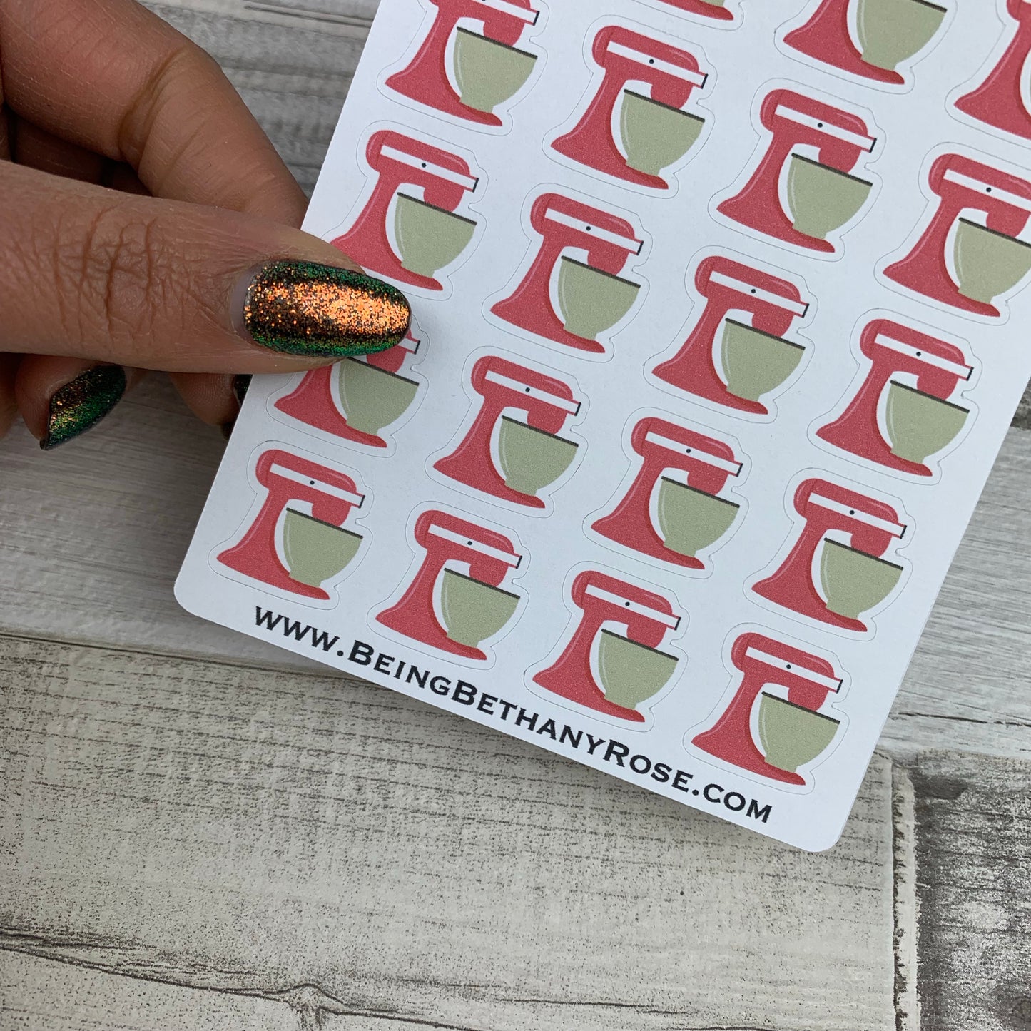 Kitchen aid / Mixer stickers (DPD203)