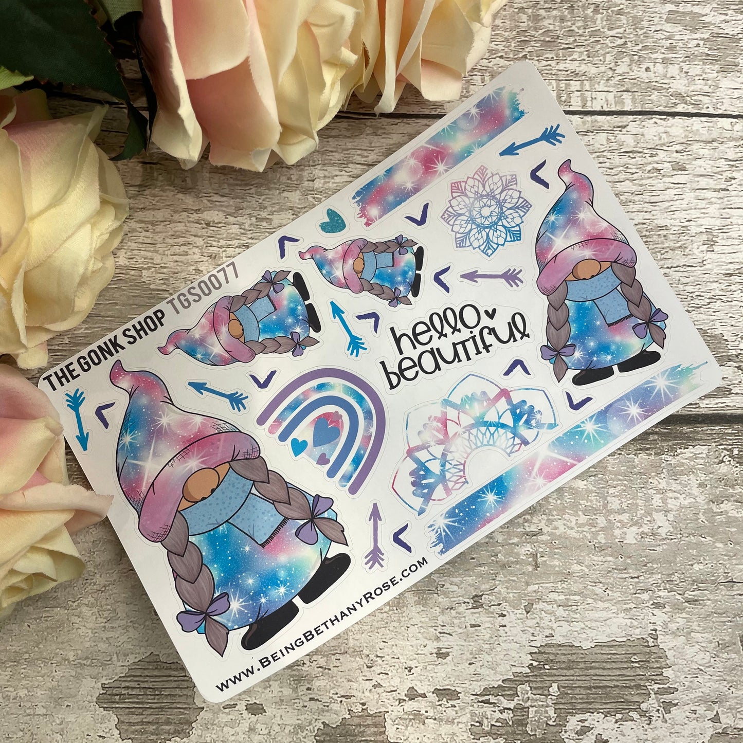 Wilma Bubblegum Galaxy Chip Gonk Stickers (TGS0077)