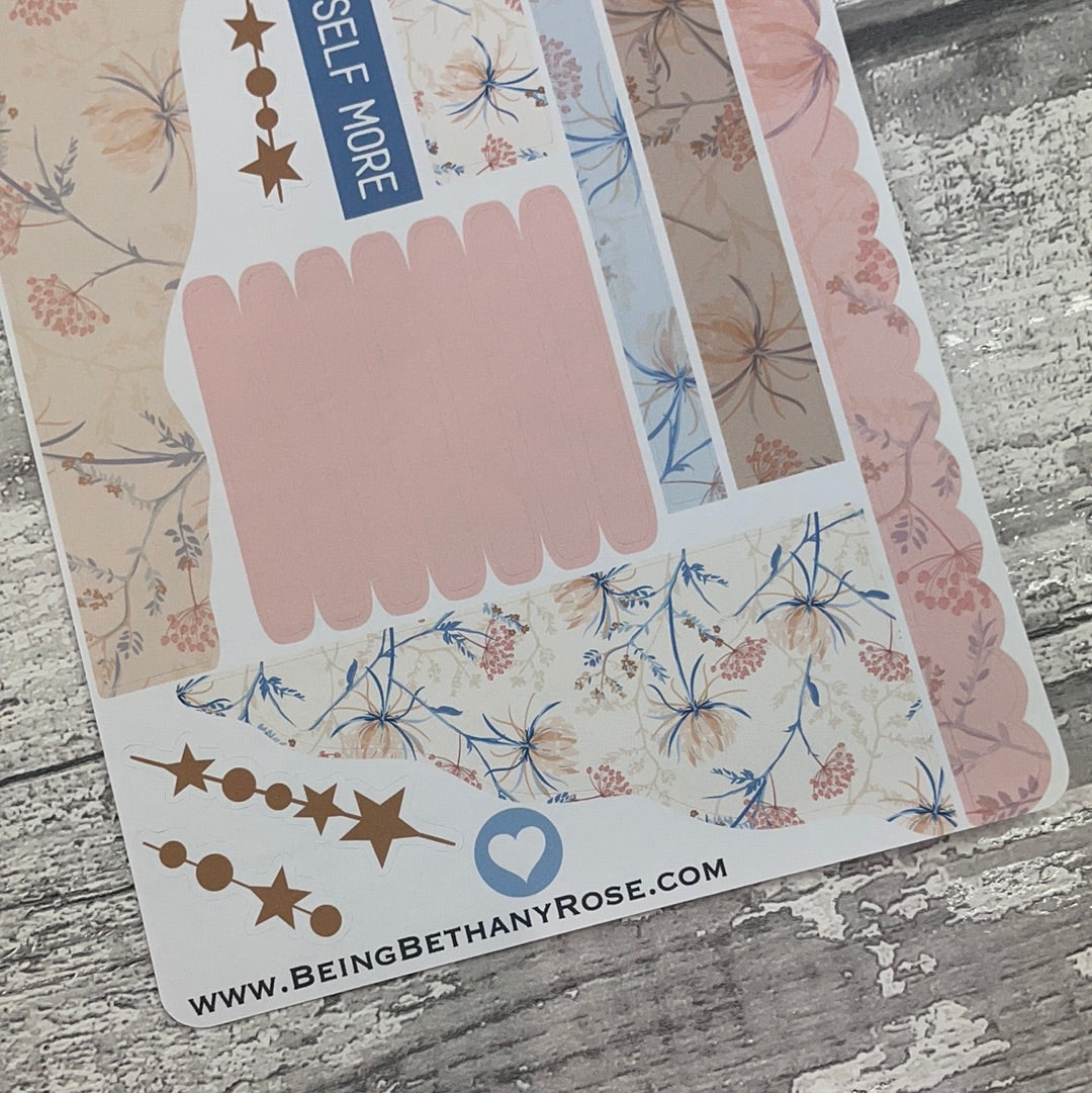 (0718) Passion Planner Daily Wave stickers - Susie