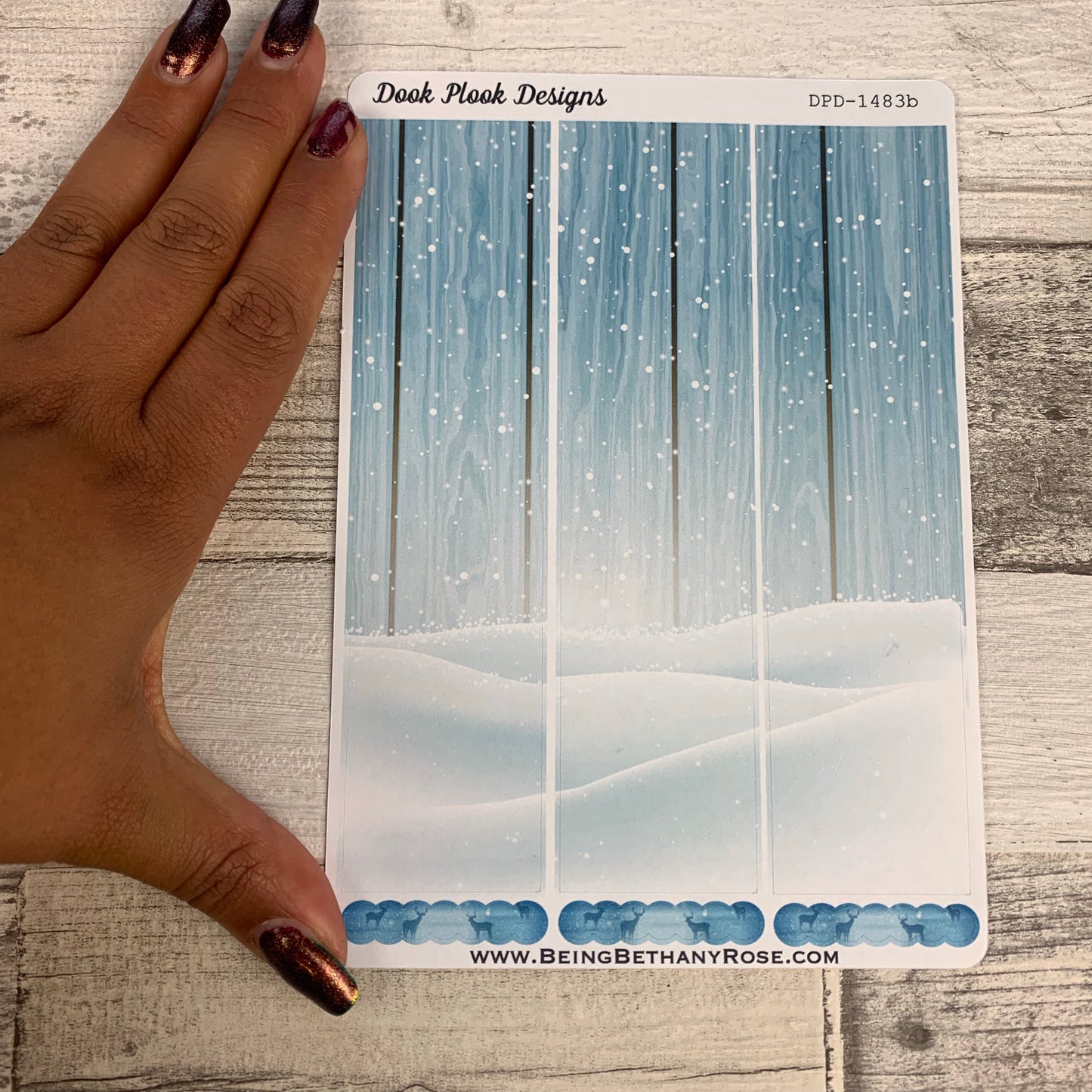 Winter Snow Full Week Kit (Ultimate Kit-New Style) (DPD1483)