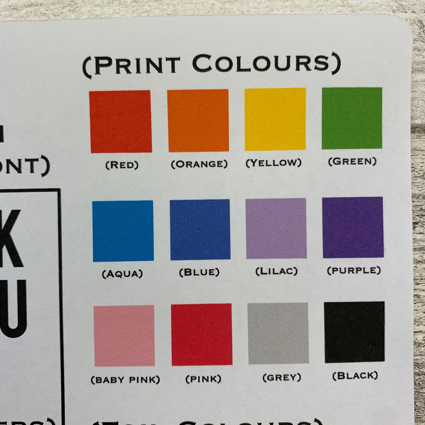 Personalised name stickers for planners (Matte or Gloss, 28 different colours) 0004-Alpha