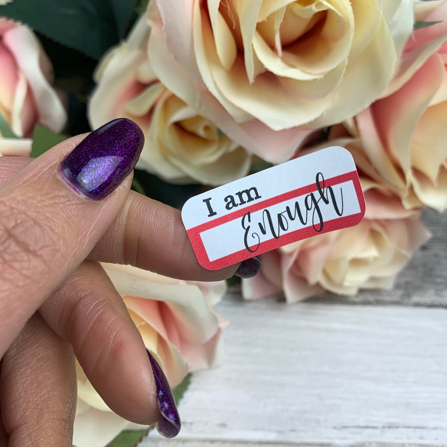 I am ... enough stickers (DPD1556)