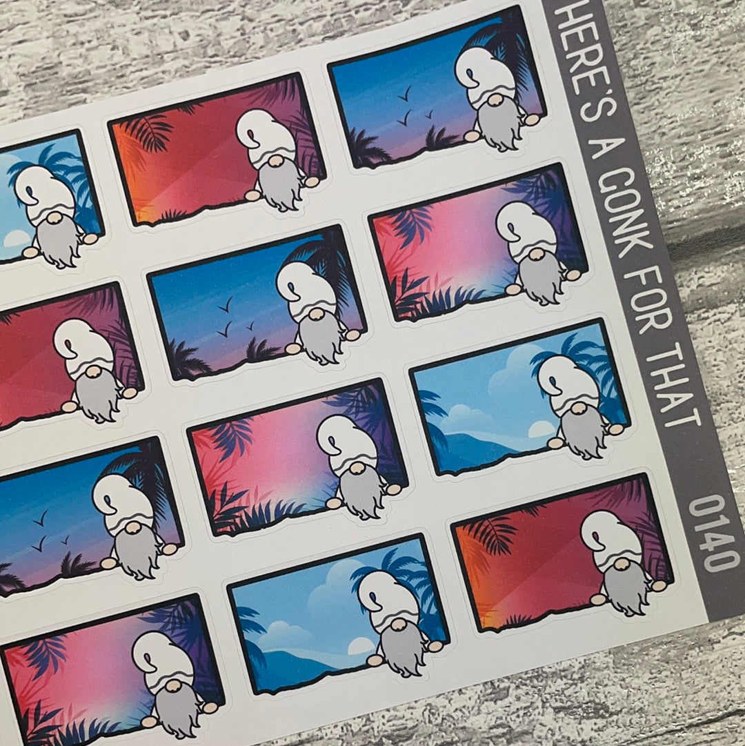 Lucia Ripped Peeping Gnorman Sticker (GFT-0140)