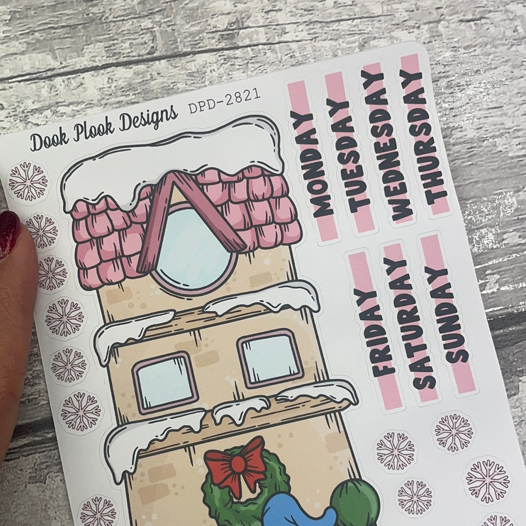 Town House - Journal week planner stickers (DPD2821)