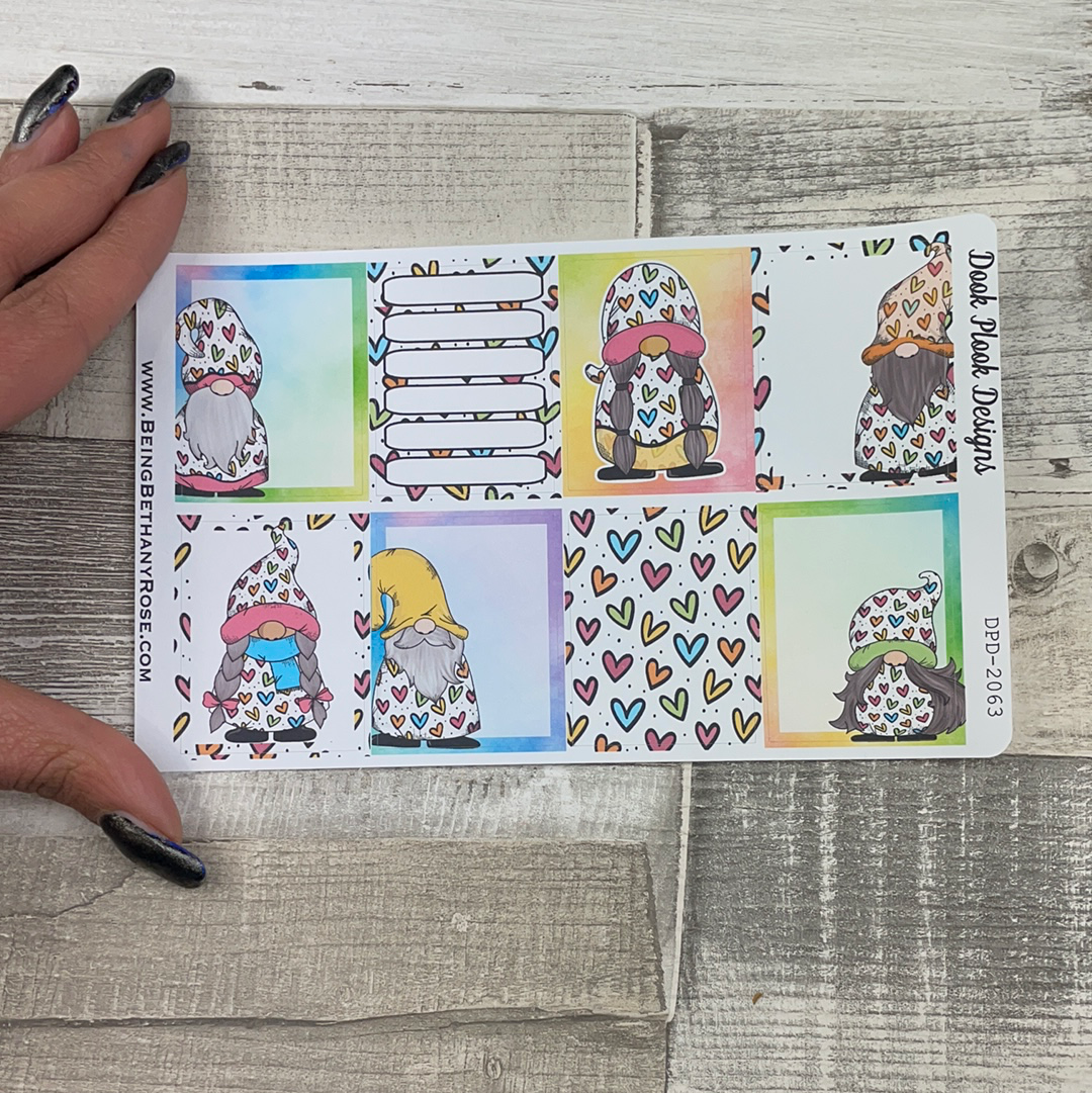 Bold Hearts Gonk full box stickers for Standard Vertical (DPD2063)