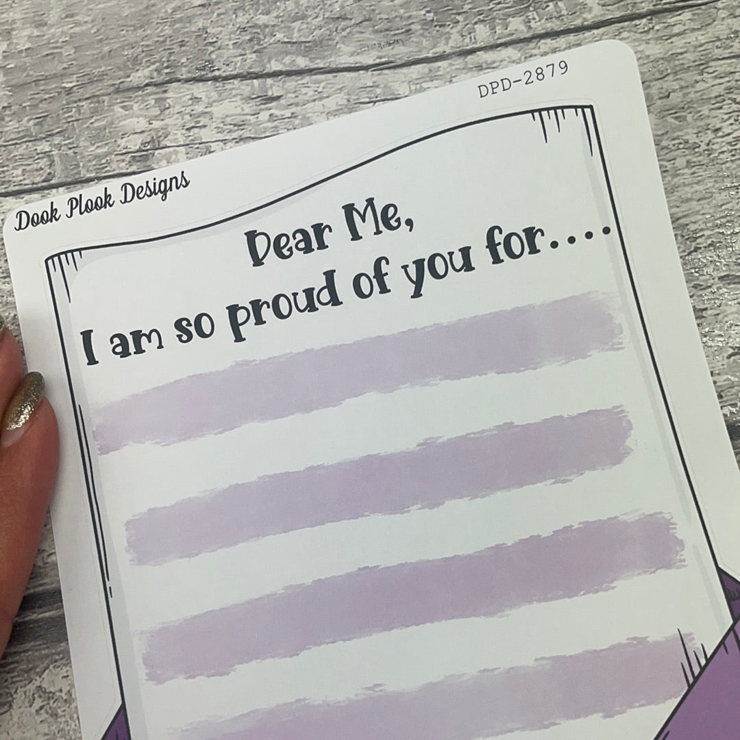 Self Love / Proud of yourself letter Sticker (DPD-2879)