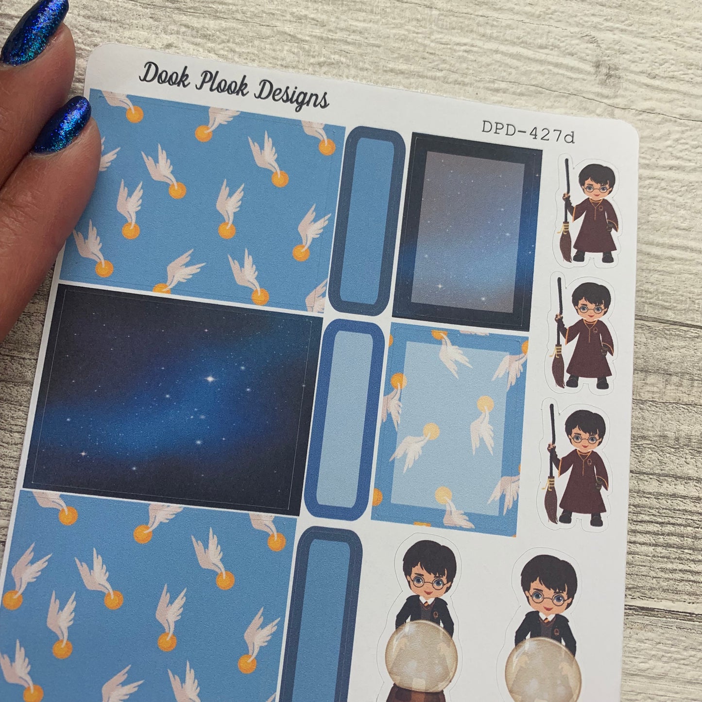 Wizarding world stickers (DPD427)