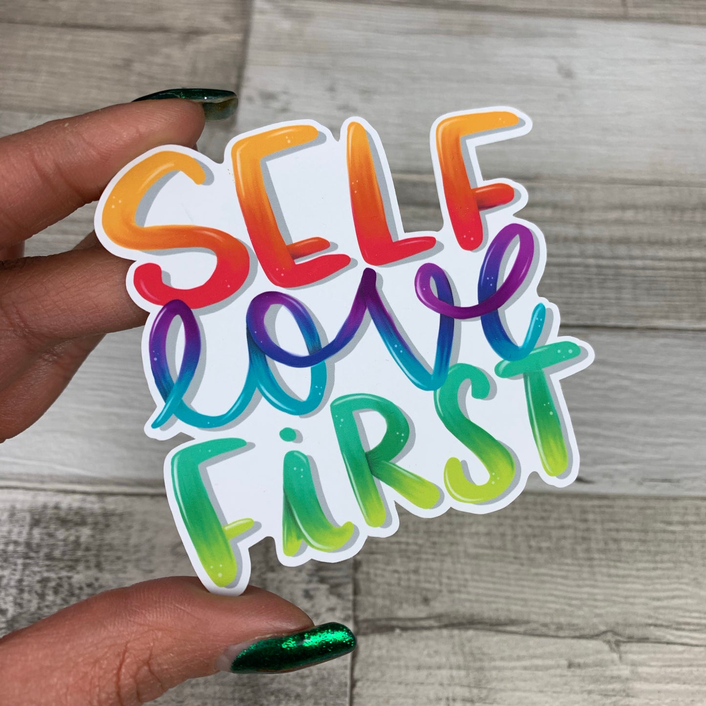 Self love first diecut