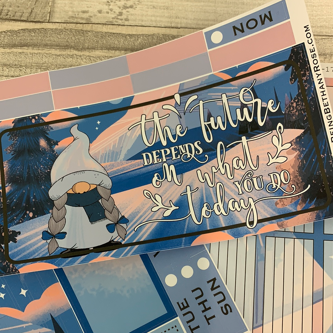 Evening Mountain Chip Passion Planner Week Kit (DPD1940)