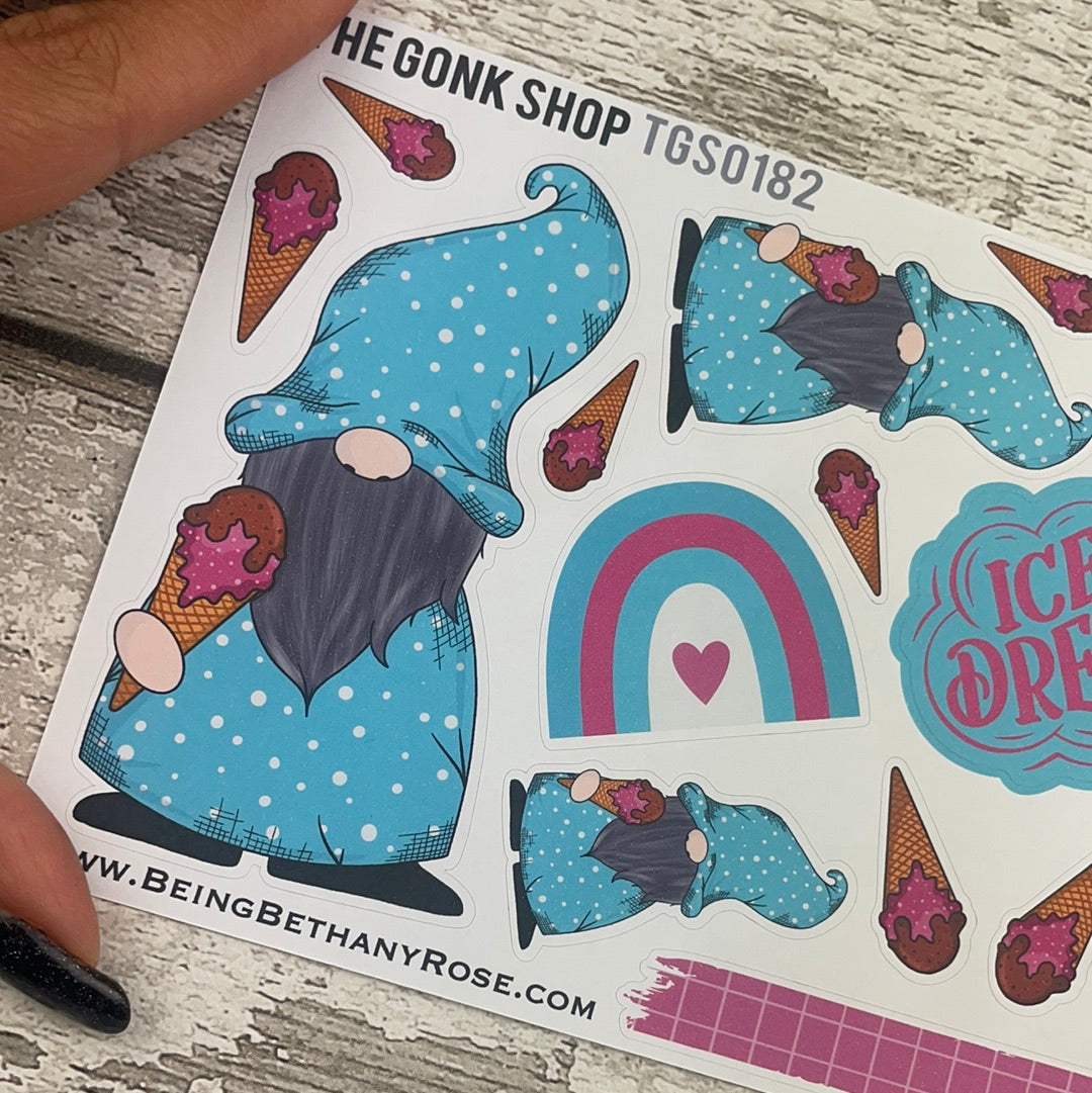 Kennedy Ice Cream Basil Gonk Stickers (TGS0182)