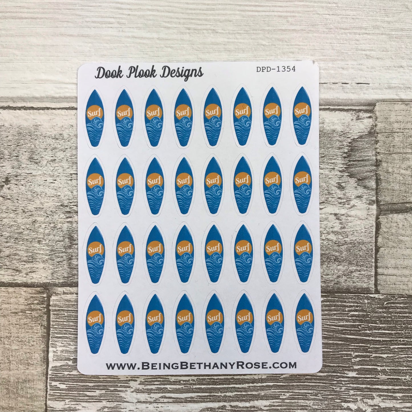 Surfing / Surf stickers (DPD1354)