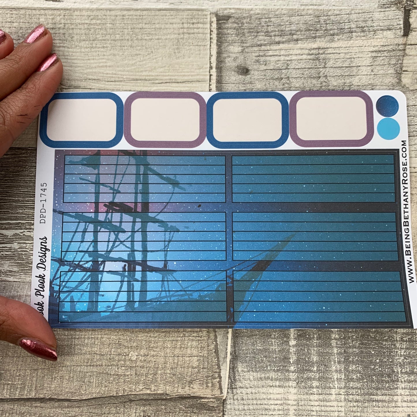 SkyShip Passion Planner Week Kit (DPD1745)