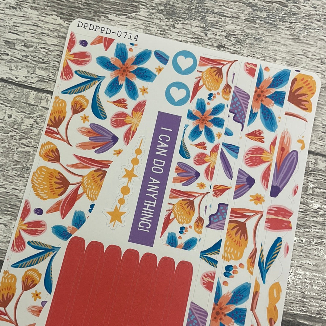 (0720) Passion Planner Daily Wave stickers - Payton Light