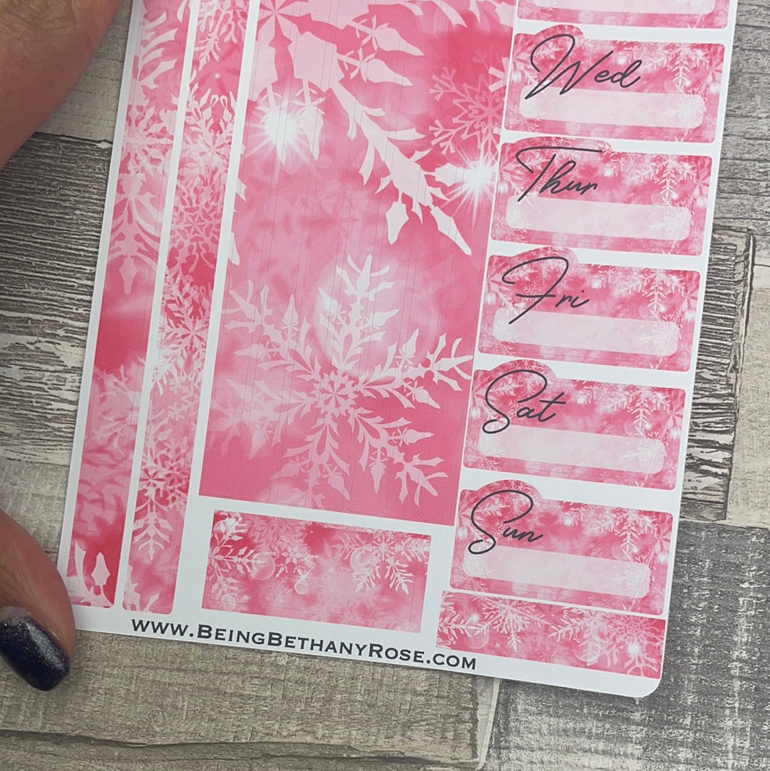 One sheet week planner stickers - Lola (DPD2428)