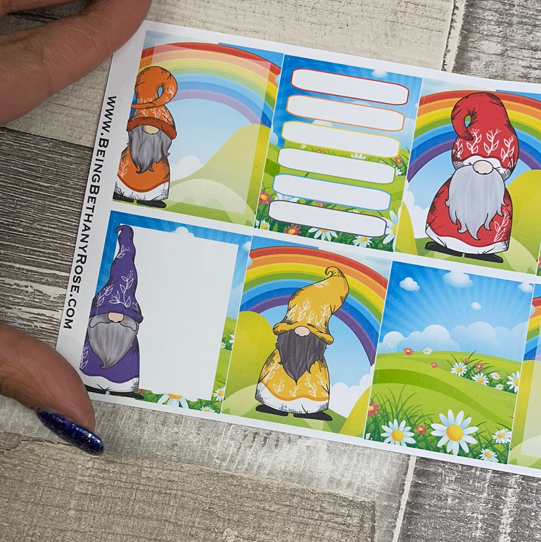 Rainbow Garden Gonk full box stickers for Standard Vertical (DPD1987)