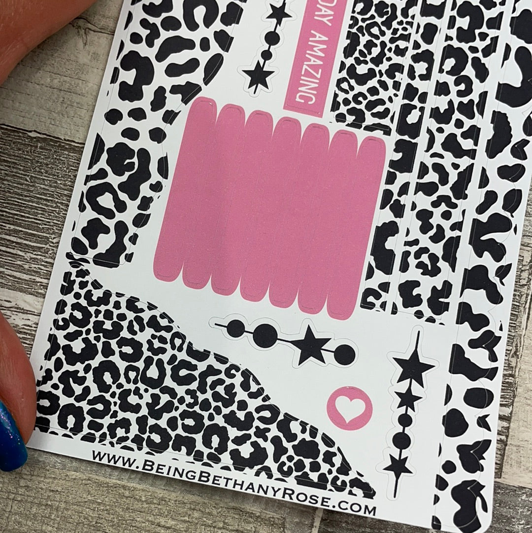 (0492) Passion Planner Daily Wave stickers - Wild and Free