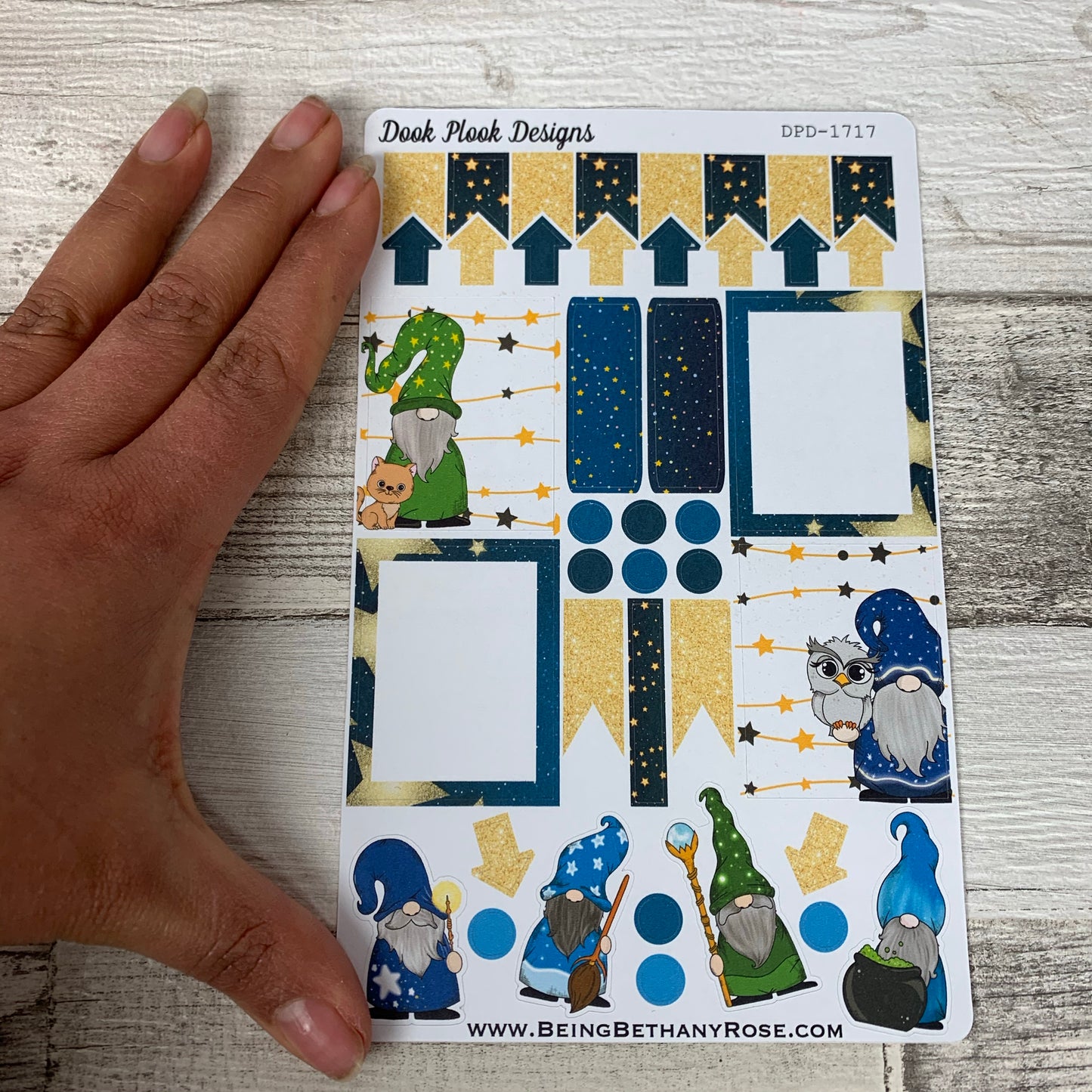 Wizard Gonk functional stickers (DPD1717)